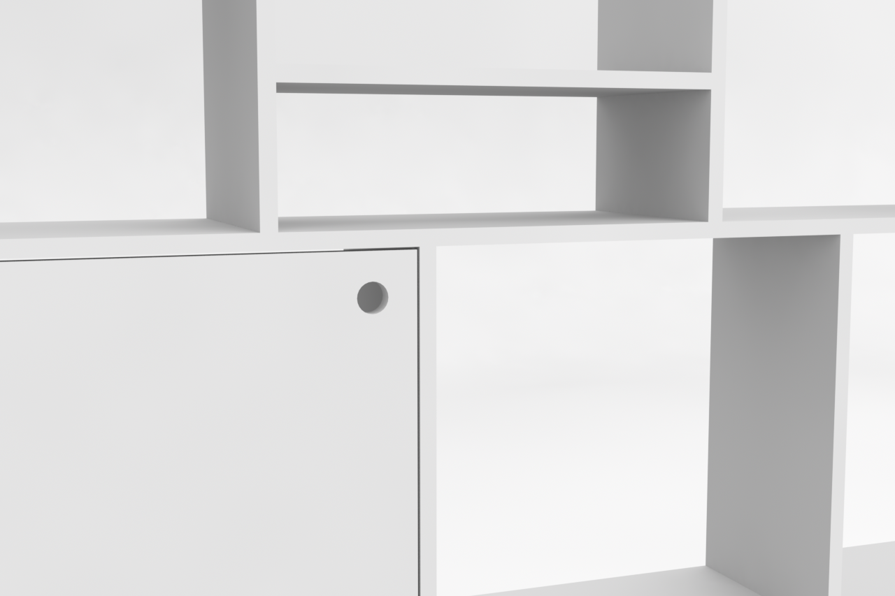 Custom bookcase Uttlesford [1535]